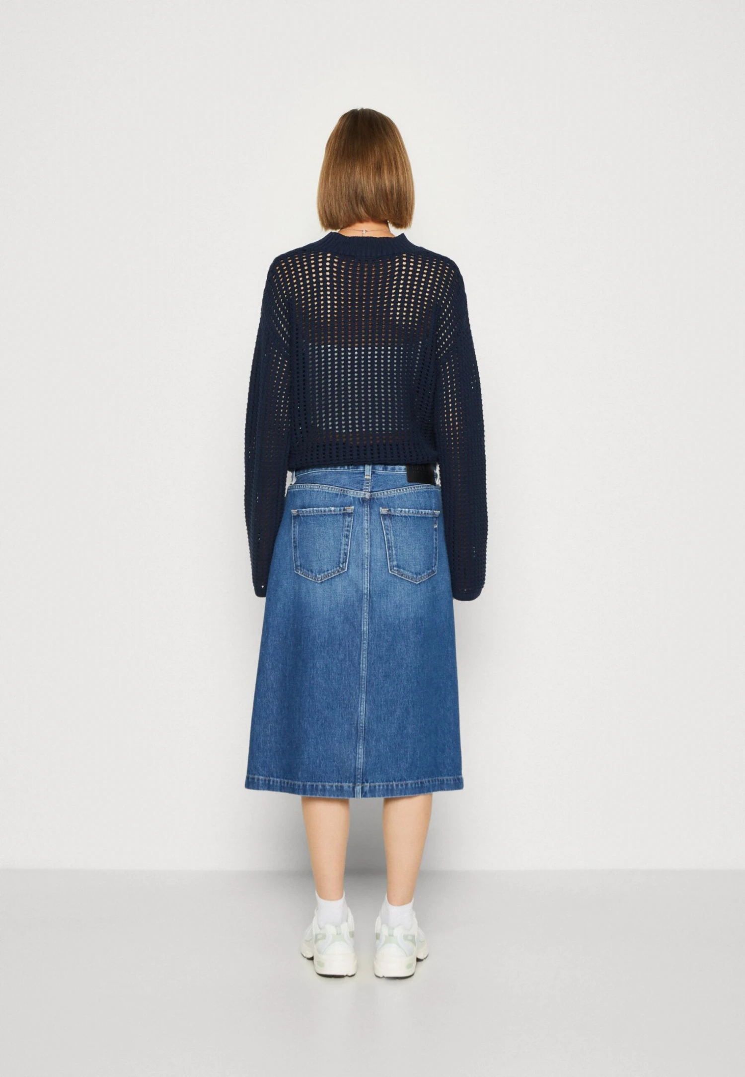 Replay Jeansrok - Medium Blue 3 Replay Jeansrok - Medium Blue - Afbeelding 3