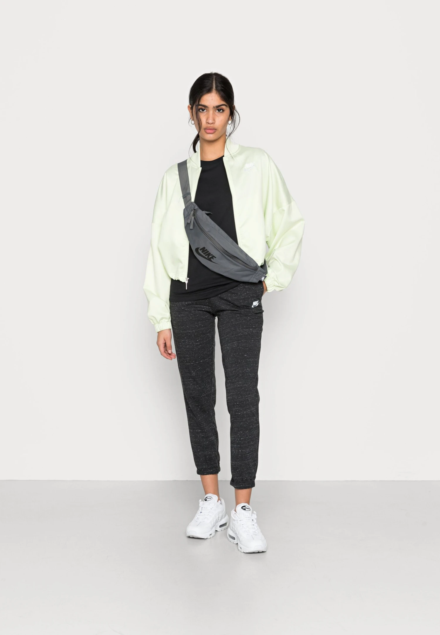 Nike Sportswear Gym Vintage Easy Pant - Trainingsbroek - Black/White 2 Nike Sportswear Gym Vintage Easy Pant - Trainingsbroek - Black/White - Afbeelding 2