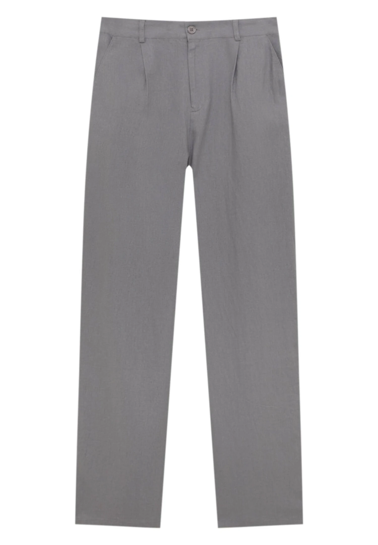 PULL & BEAR Rustic Straight Fit- Broek - Grey 8 PULL & BEAR Rustic Straight Fit- Broek - Grey - Afbeelding 8