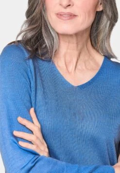 GOLDNER Trui - Azure Blue -ESPRIT Winkel 796f4ff958434fa2a34243bc0c7660a2