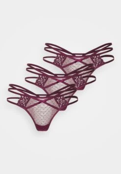 Hunkemöller Melda String 3 Pack - String - Pickled Beet -ESPRIT Winkel 7d6214f2a4a141d2a81289dd26975c56