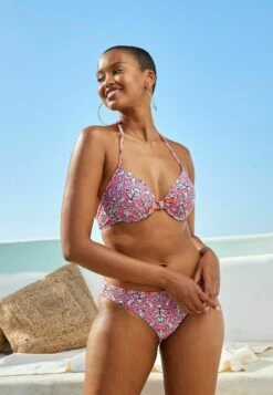 Next Padded Wired Plunge Standard - Bikinitop - Pink