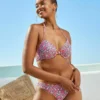 Next Padded Wired Plunge Standard - Bikinitop - Pink