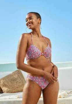 Next Padded Wired Plunge Standard - Bikinitop - Pink