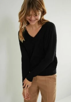 RODIER V-Neck - Trui - Noir -ESPRIT Winkel 8160e53967b34da69afd953b3e0a0f56