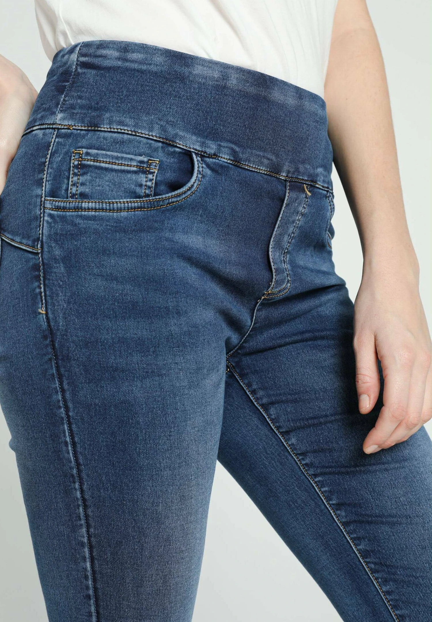 Slim Fit Jeans - Denim 4 Slim Fit Jeans - Denim - Afbeelding 4