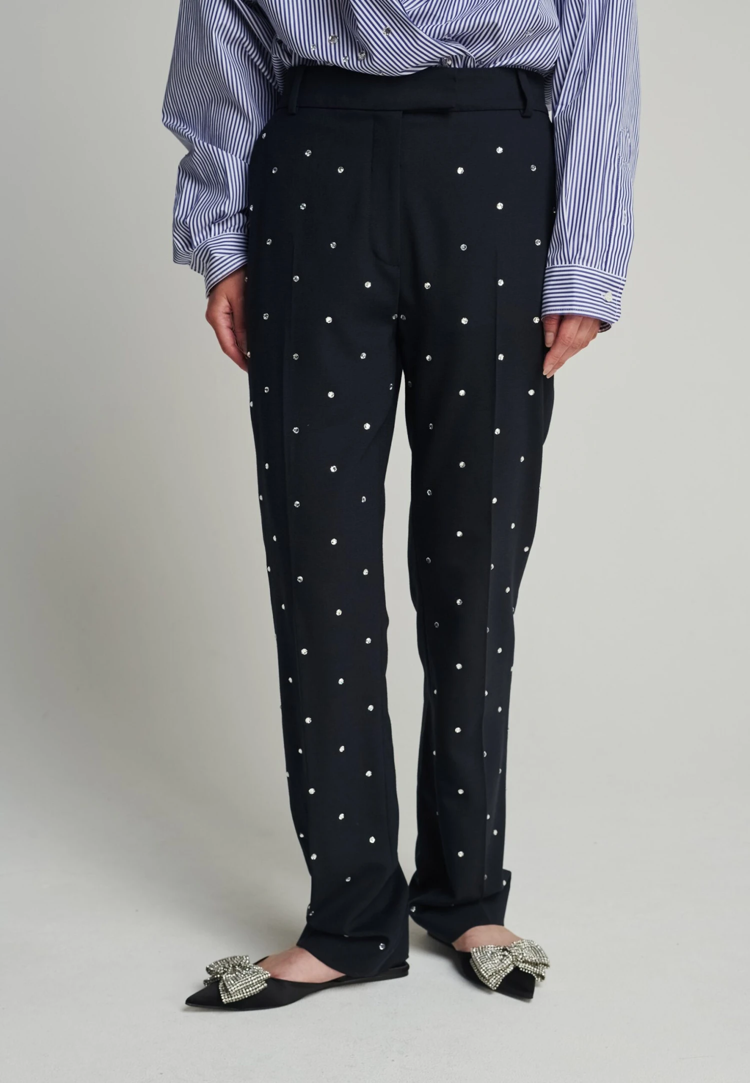 Jewel Swarovski - Chino - Navy 1 Jewel Swarovski - Chino - Navy