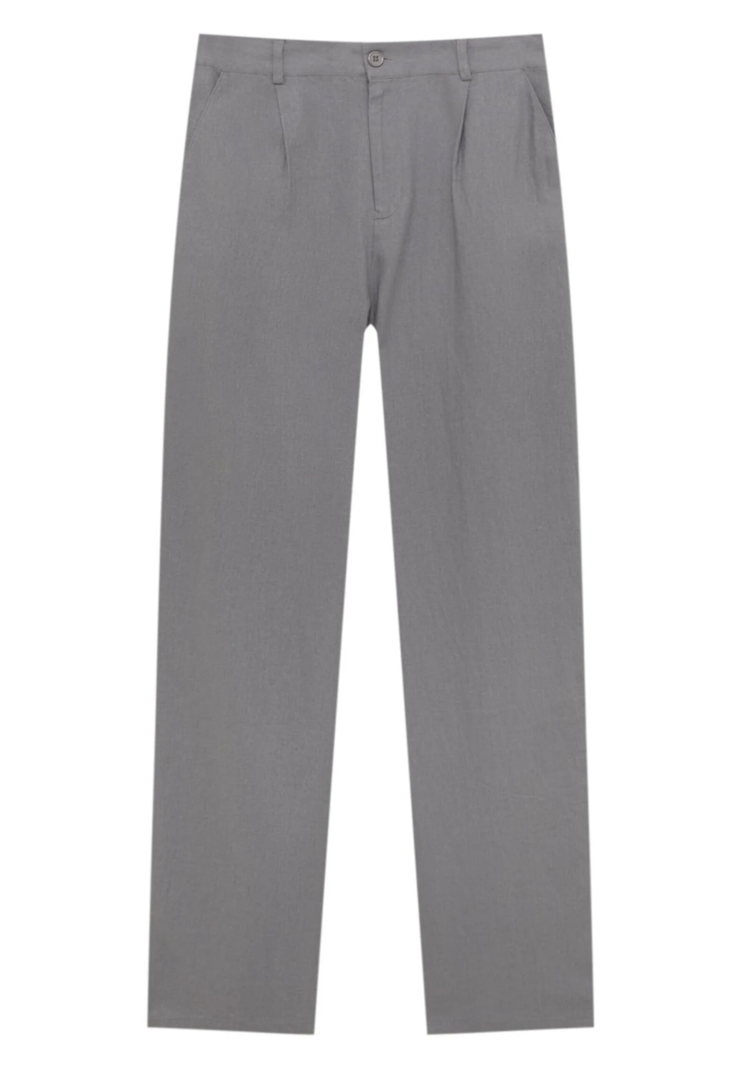 PULL & BEAR Rustic Straight Fit- Broek - Grey 6 PULL & BEAR Rustic Straight Fit- Broek - Grey - Afbeelding 6