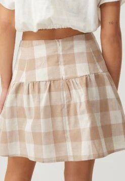 Parlour - A-Lijn Rok - Natural Gingham 9 Parlour - A-Lijn Rok - Natural Gingham -ESPRIT Winkel 883ca36db2ce4a198fa7d7610e94ae25
