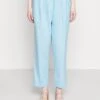 DKNY Pleated Trouser - Broek - Frosting Blue