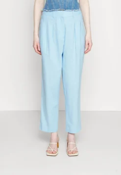 DKNY Pleated Trouser - Broek - Frosting Blue