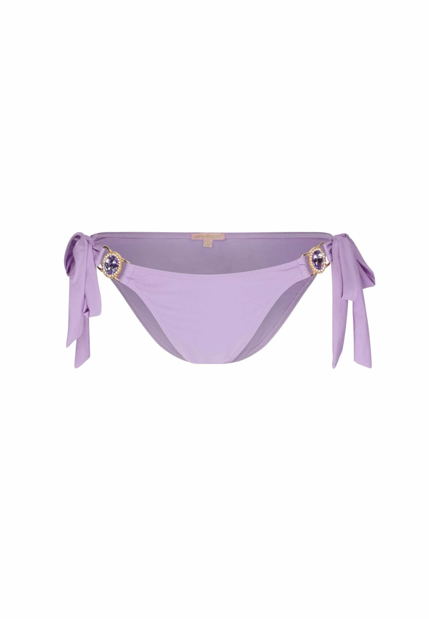 Amour Tie Side Full Bum- Bikinibroekje - Lilac 5 Amour Tie Side Full Bum- Bikinibroekje - Lilac - Afbeelding 5