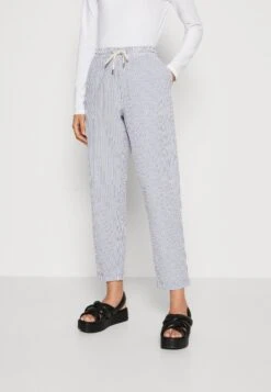 ESPRIT Seersucker - Trainingsbroek - Navy