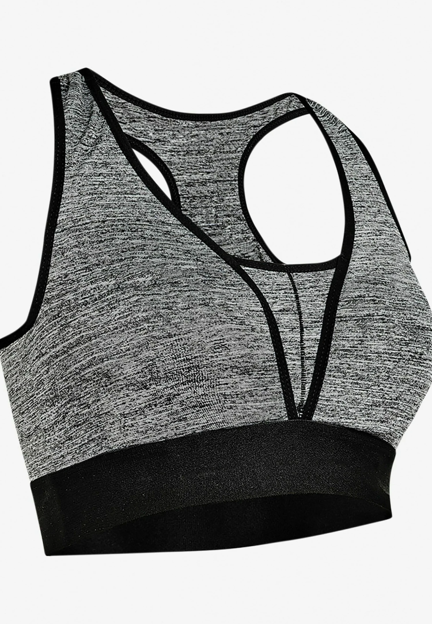 Jojo Maman Bebe Low Impact MaternityNursing Sports Standa - Bustier - Marl Grey 4 Jojo Maman Bebe Low Impact MaternityNursing Sports Standa - Bustier - Marl Grey - Afbeelding 4