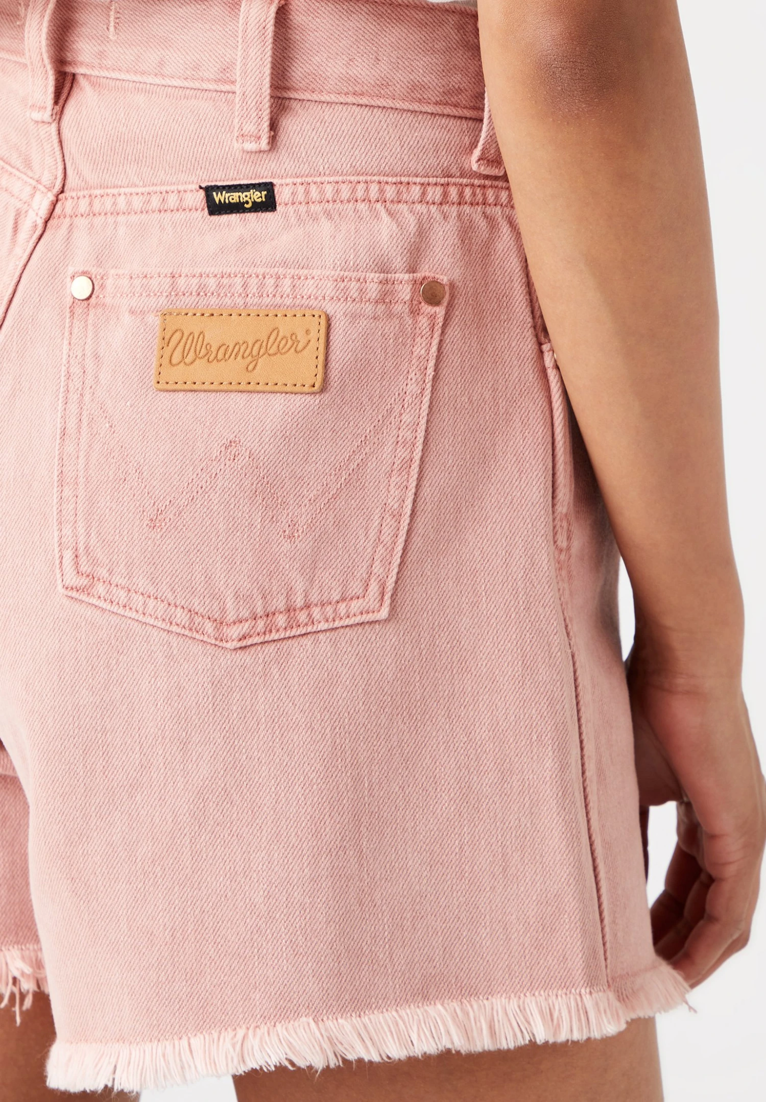 Wrangler Jeansshort - Rose 5 Wrangler Jeansshort - Rose - Afbeelding 5