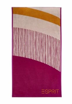 ESPRIT Strandhanddoek - Cranberry