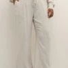 Kcliloa Wide - Broek - Light Sand Linen