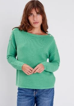 Mit Langen Ärmeln - Trui - Vert Menthe