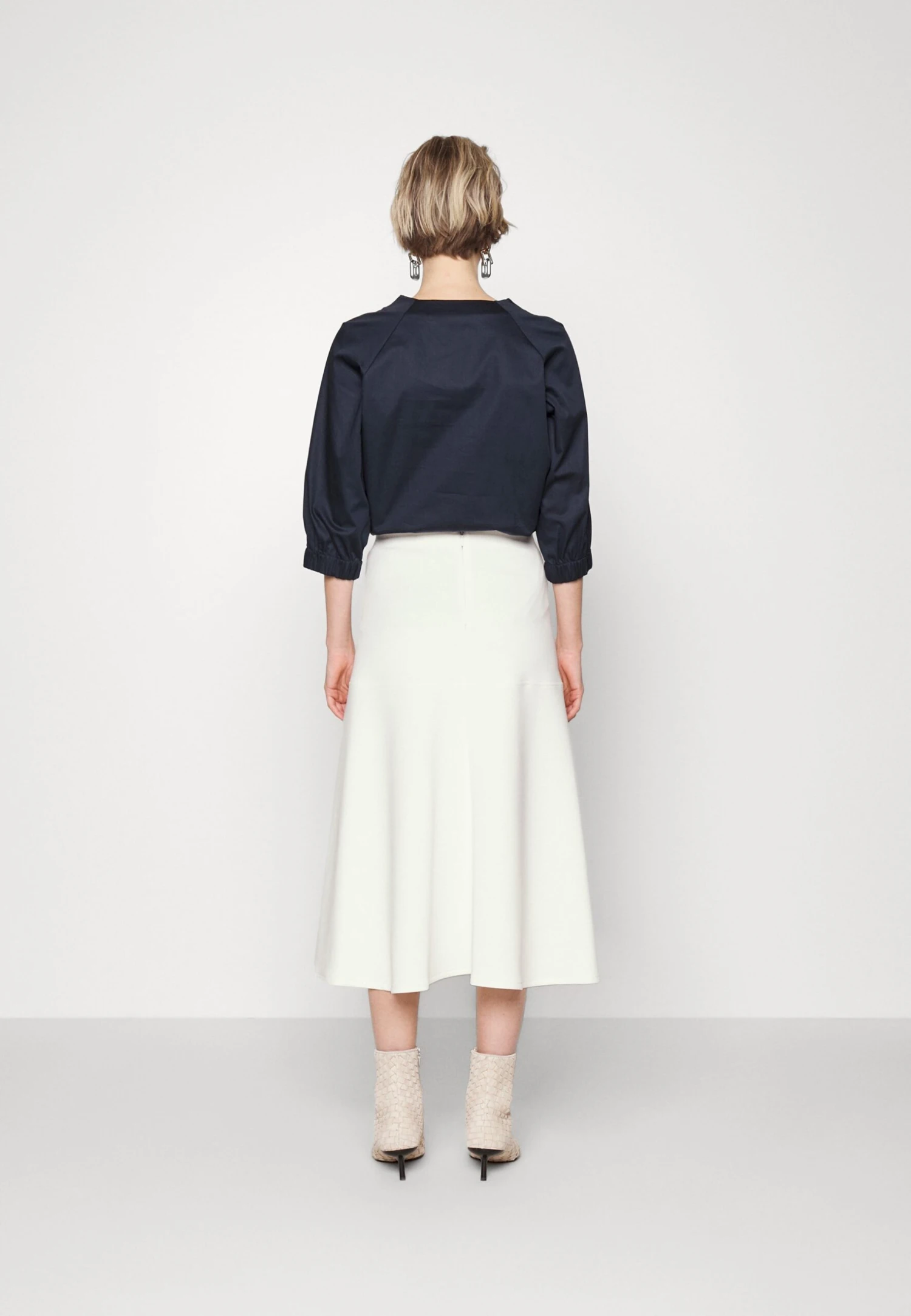 Max Mara Leisure Frine - A-Lijn Rok - Bianco 3 Max Mara Leisure Frine - A-Lijn Rok - Bianco - Afbeelding 3