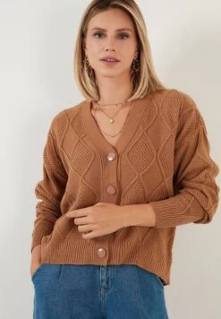 LELA Vest - Caramel -ESPRIT Winkel 968f01113aaf43e0b40b3f2697107a90