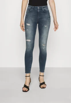 ONLY Onlblush Life - Jeans Skinny Fit - Special Blue Grey Denim