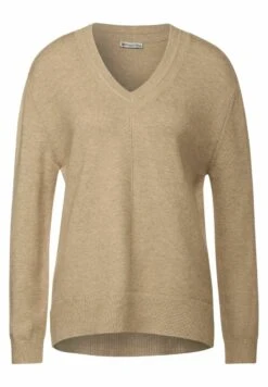 STREET ONE Mit V-Ausschnitt - Trui - Beige -ESPRIT Winkel 98f00184df49491d86ffa9685ee78f44