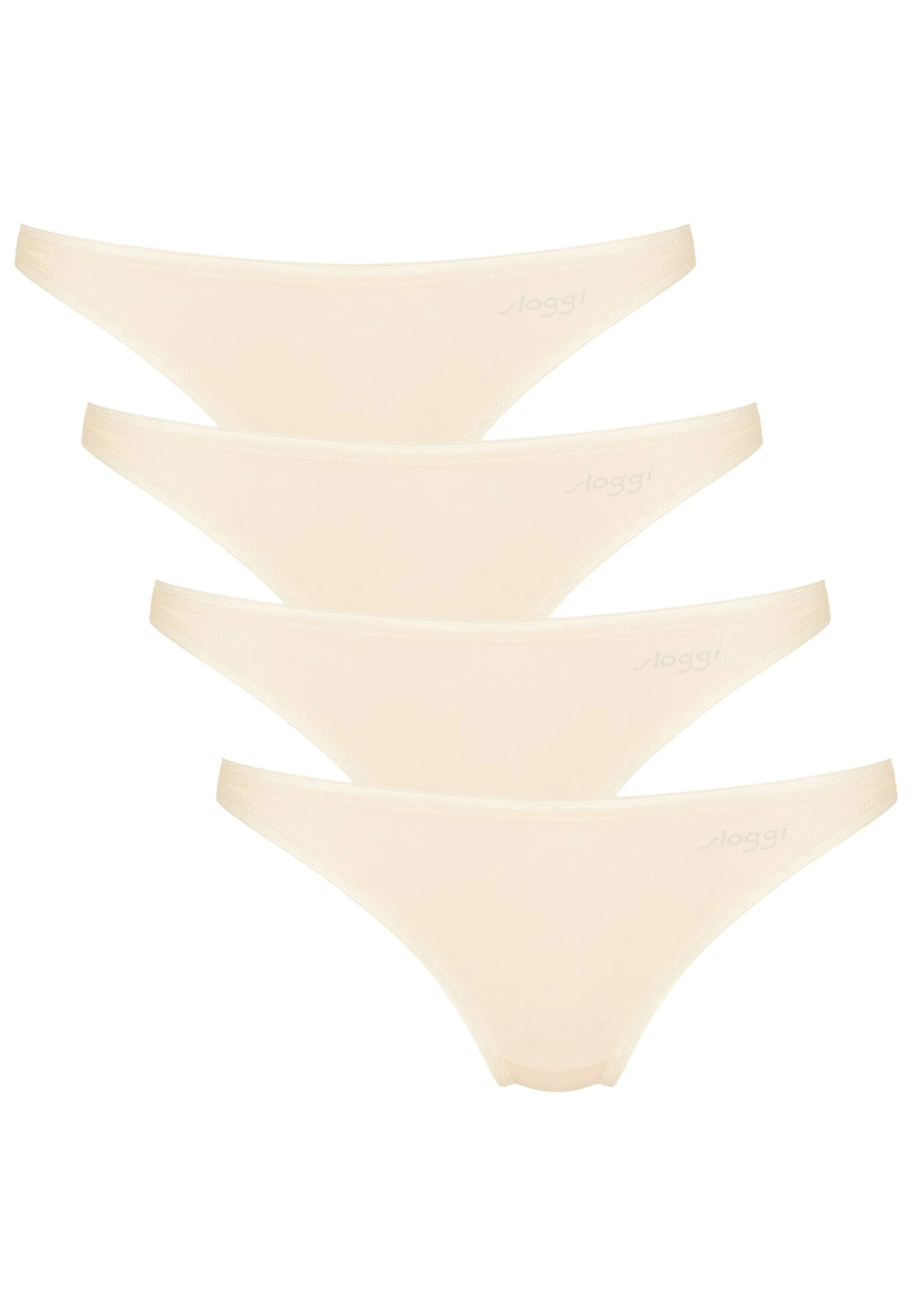 Sloggi 4 Pack - Slip - Off White 4 Sloggi 4 Pack - Slip - Off White - Afbeelding 4