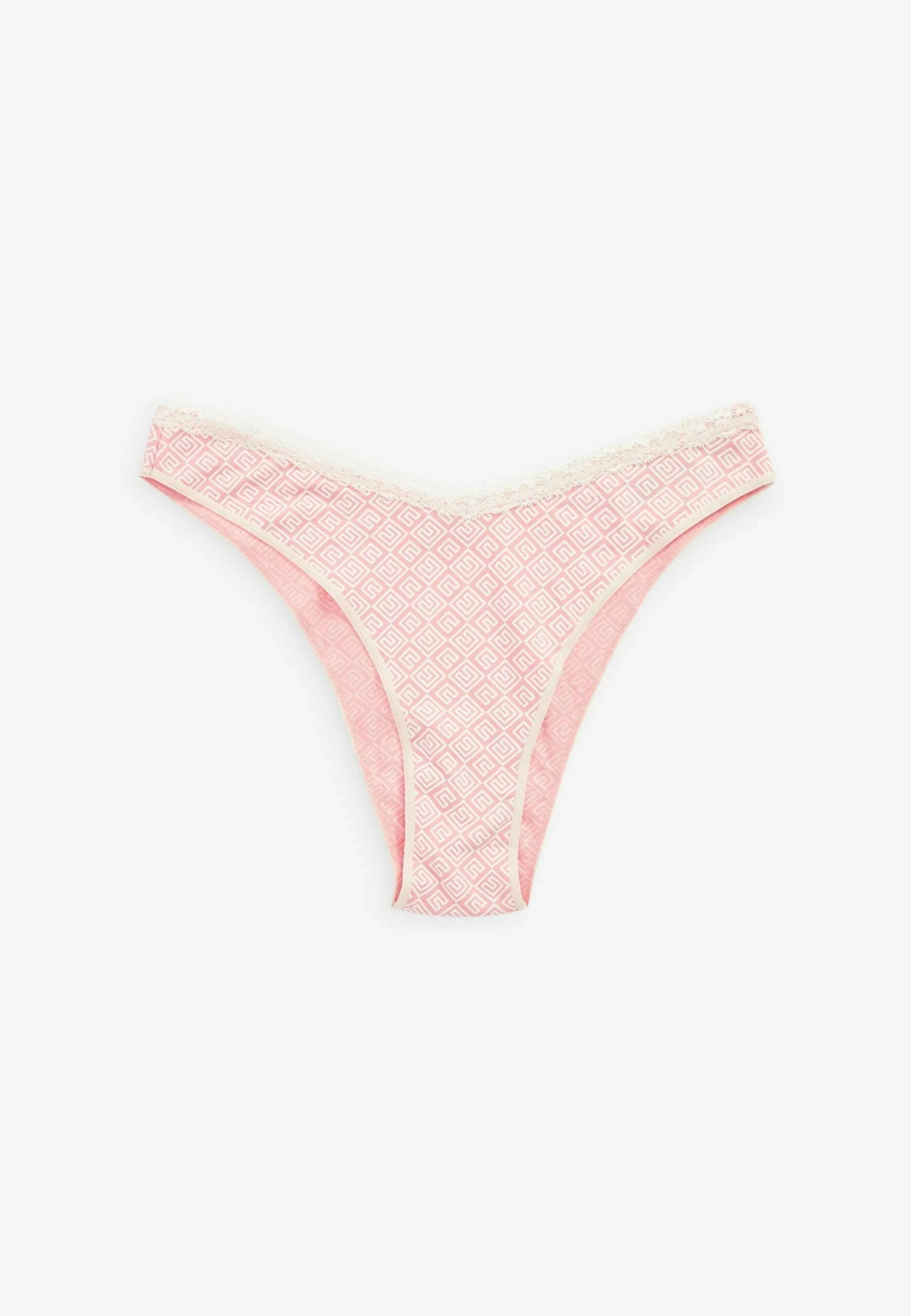 Next Dot Print High LegKnickers 4 Pack - Slip - Geo Logo Print 4 Next Dot Print High LegKnickers 4 Pack - Slip - Geo Logo Print - Afbeelding 4