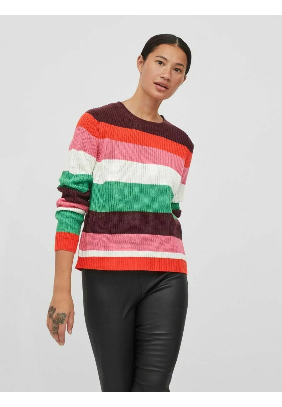 Vila Vilou Stripe - Trui - Winetasting 1 Vila Vilou Stripe - Trui - Winetasting