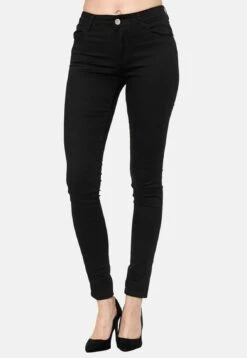Stretch - Jeans Skinny Fit - Schwarz