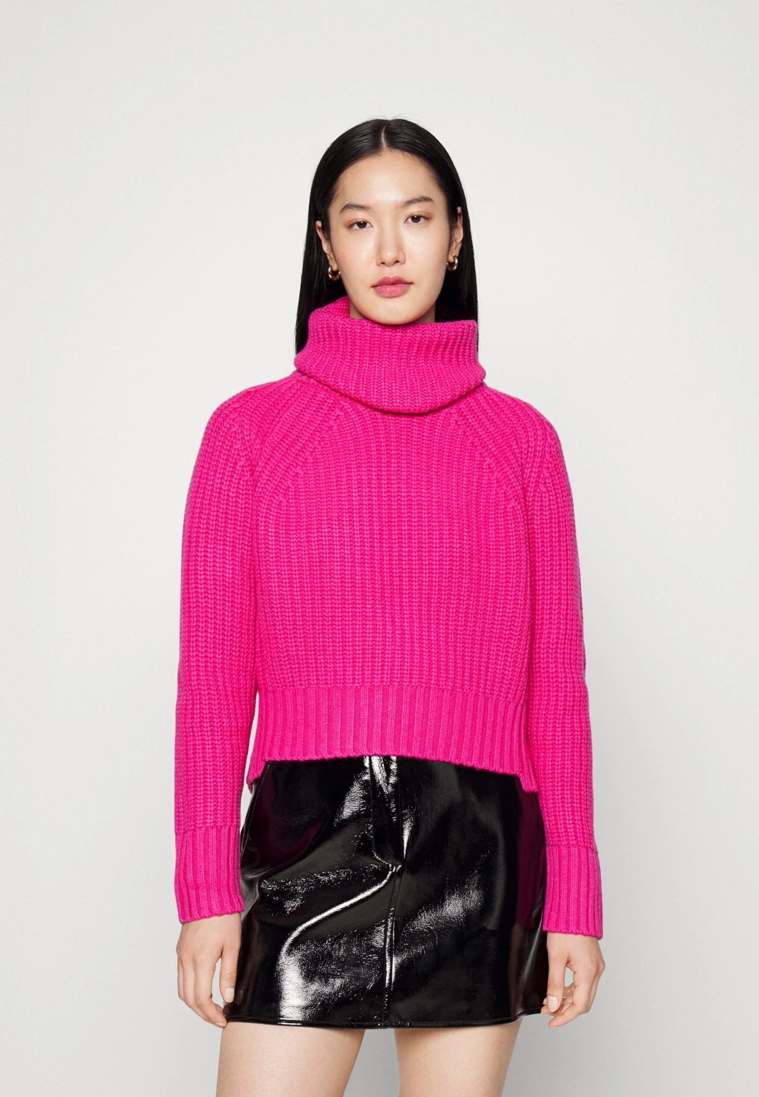 MICHAEL Michael Kors Detachable Snood- Trui - Cerise 1 MICHAEL Michael Kors Detachable Snood- Trui - Cerise