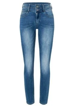 TIMEZONE Enya - Slim Fit Jeans - Smurf Blue Wash