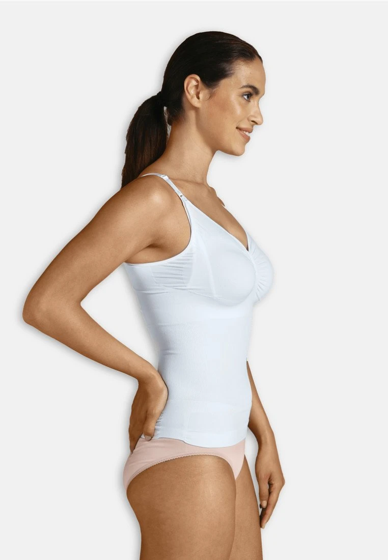 Carriwell Nursing Top With Shapewear - Hemd - White 2 Carriwell Nursing Top With Shapewear - Hemd - White - Afbeelding 2
