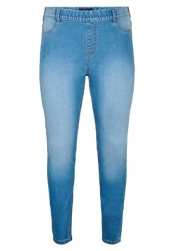 Zizzi With Back Pockets - Jeggings - Blue Denim 10 Zizzi With Back Pockets - Jeggings - Blue Denim -ESPRIT Winkel a85d9ef18aea486687a7b52346a3c807