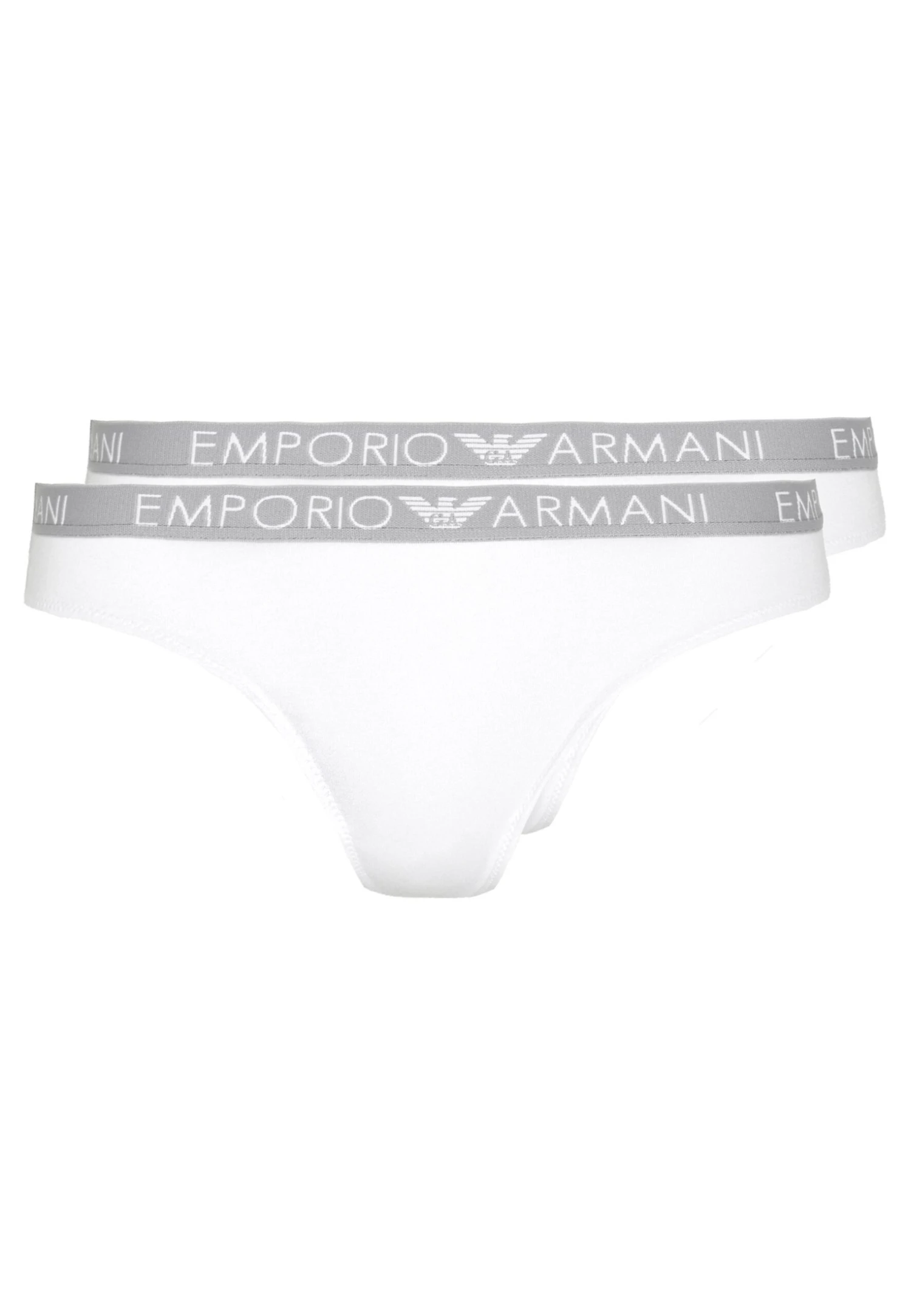 Emporio Armani Thong 2 Pack - String - Bianco 4 Emporio Armani Thong 2 Pack - String - Bianco - Afbeelding 4