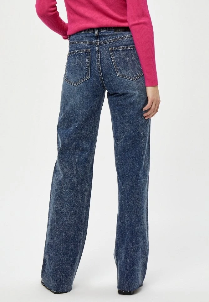 DESIRES Koral Wide Leg - Relaxed Fit Jeans - Dark Blue 3 DESIRES Koral Wide Leg - Relaxed Fit Jeans - Dark Blue - Afbeelding 3