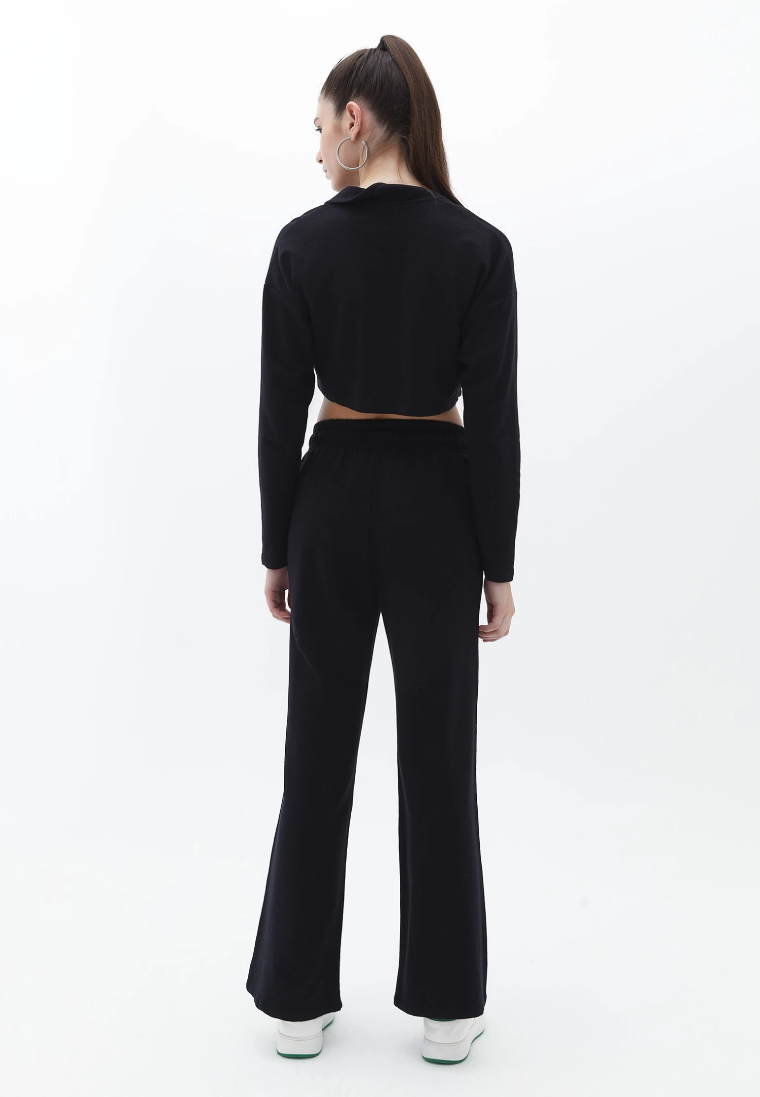 Mit Hoher Taillenform - Trainingsbroek - Black 3 Mit Hoher Taillenform - Trainingsbroek - Black - Afbeelding 3