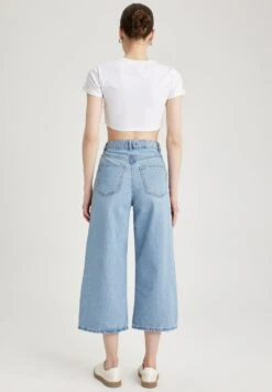 DeFacto Culotte - Straight Leg Jeans - Blue 7 DeFacto Culotte - Straight Leg Jeans - Blue -ESPRIT Winkel ae88ff1430b1473a8bb727d36c34222f