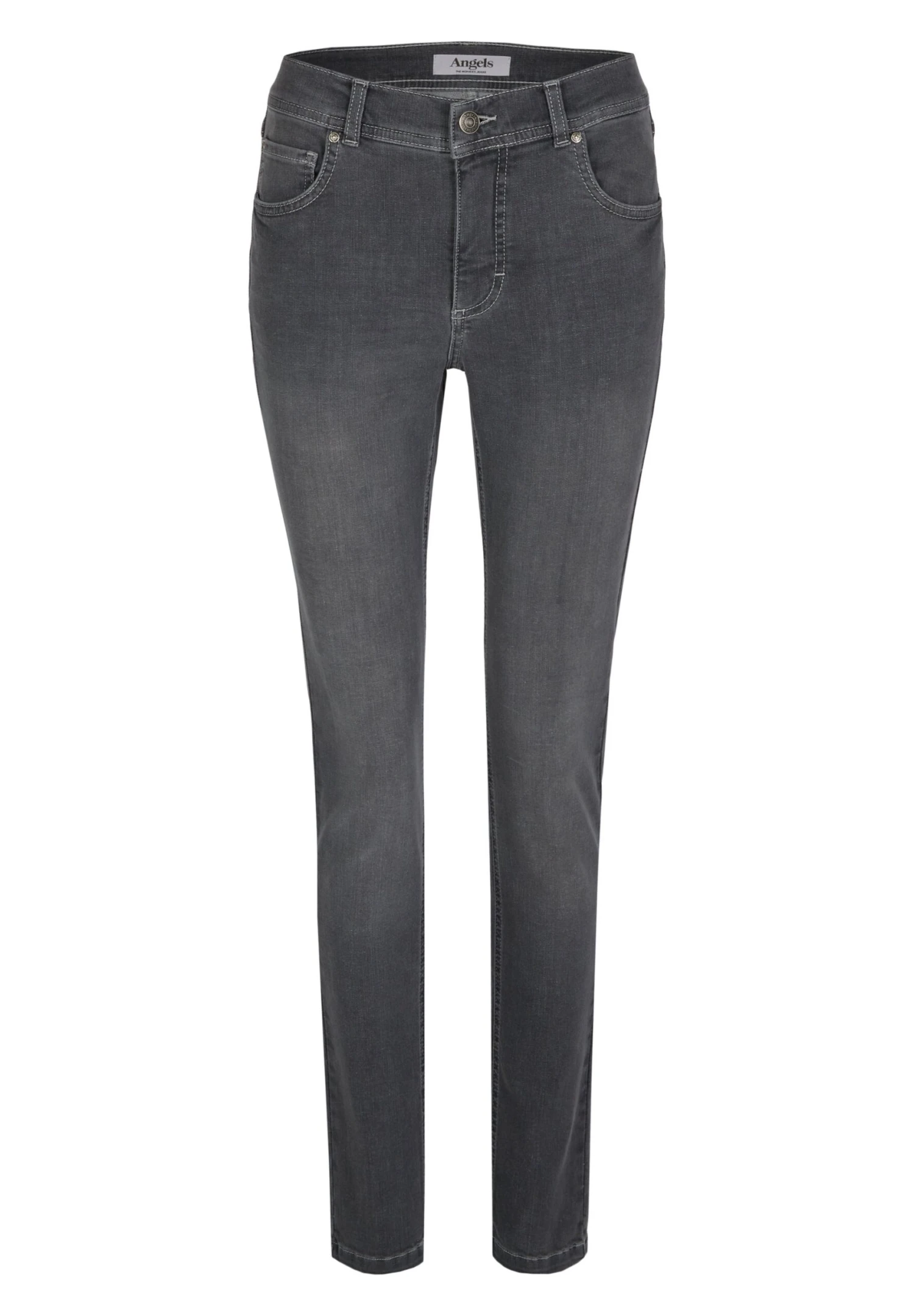 Angels 5-Pocket-Jeans 'Skinny' Mit Logo-Applikation - Slim Fit Jeans - Grau 5 Angels 5-Pocket-Jeans 'Skinny' Mit Logo-Applikation - Slim Fit Jeans - Grau - Afbeelding 5