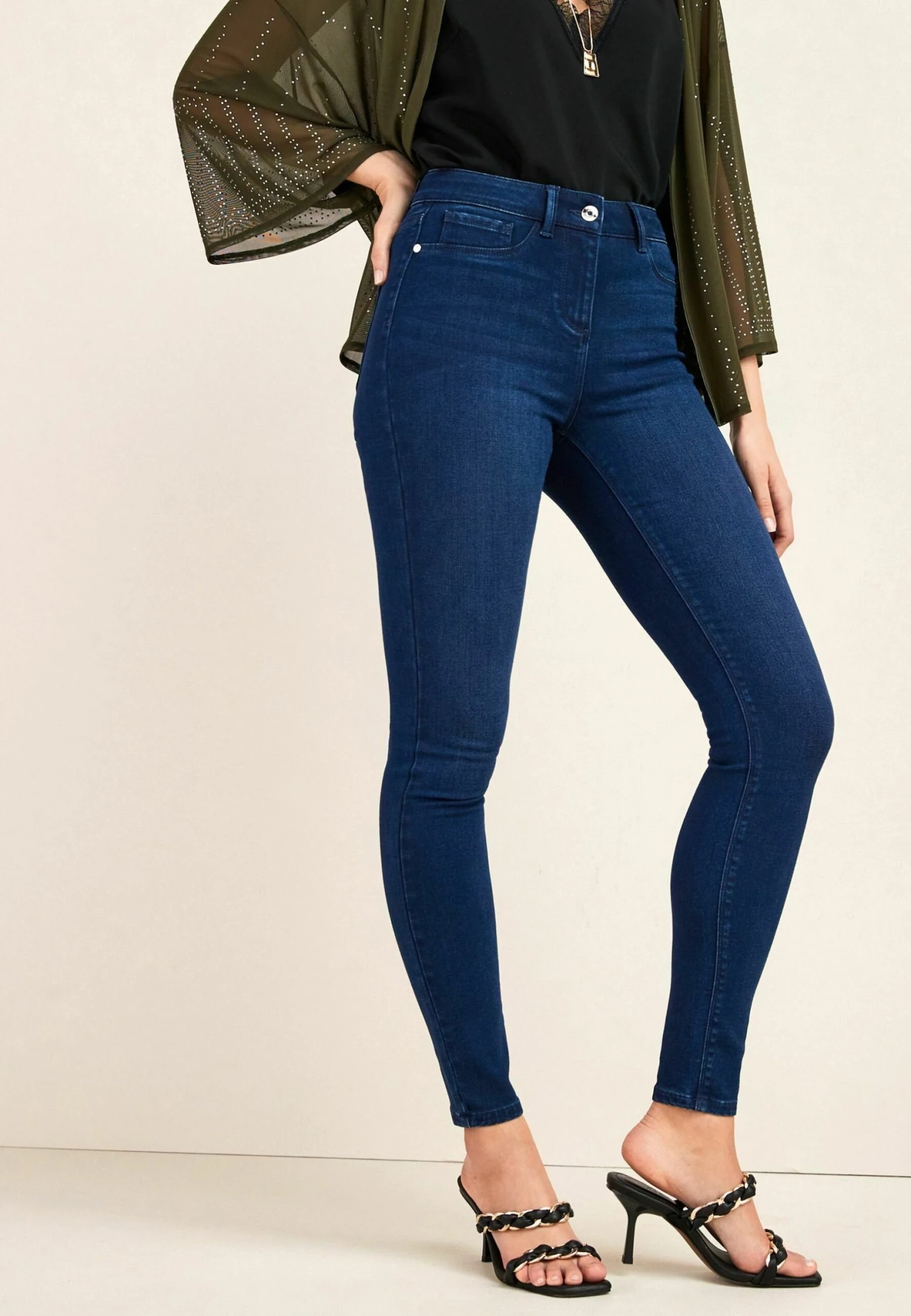 Next Power Stretch - Jeans Skinny Fit - Inky Blue 1 Next Power Stretch - Jeans Skinny Fit - Inky Blue