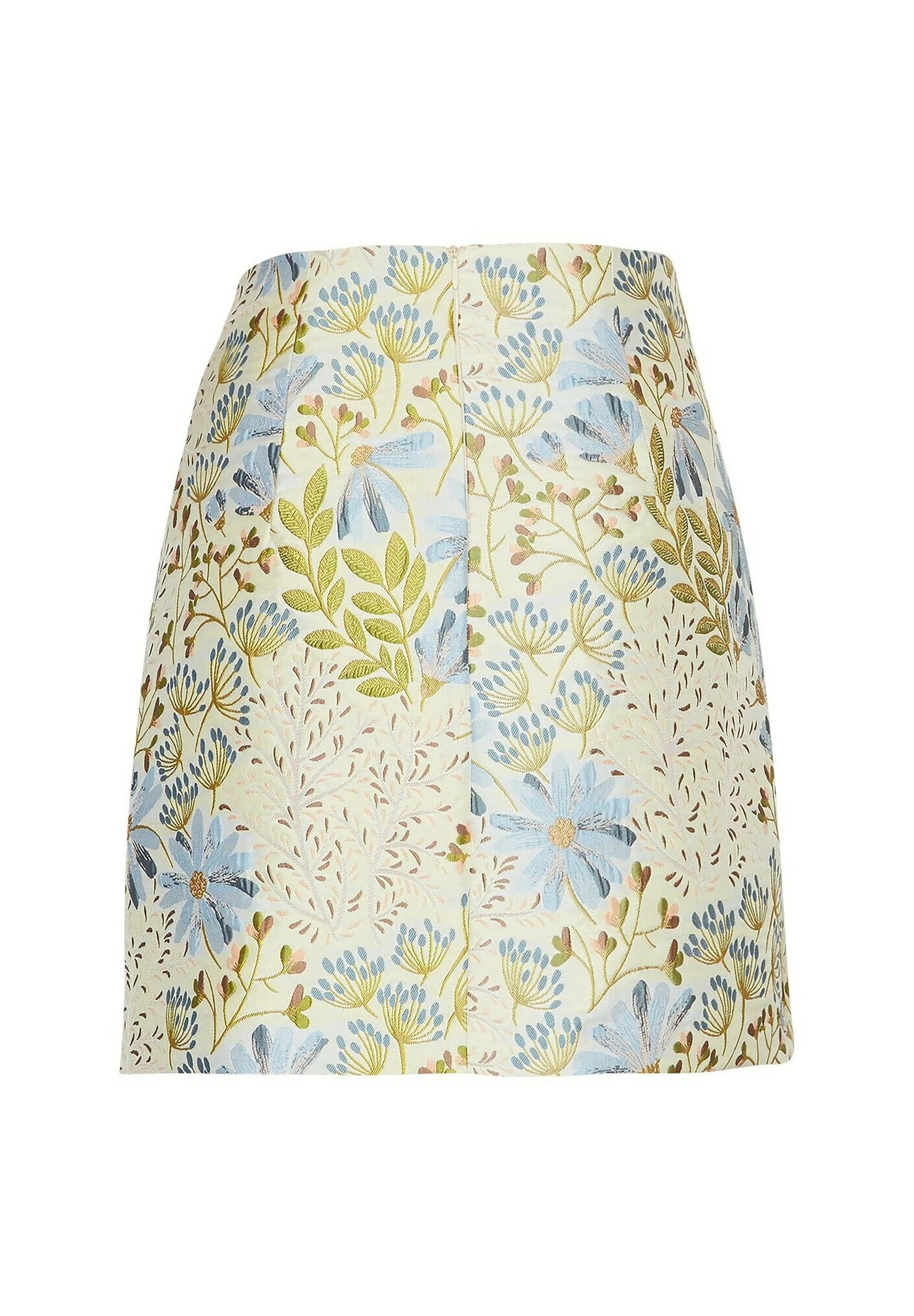 MOSS COPENHAGEN Pedrine - A-Lijn Rok - Aloe W Florals 2 MOSS COPENHAGEN Pedrine - A-Lijn Rok - Aloe W Florals - Afbeelding 2