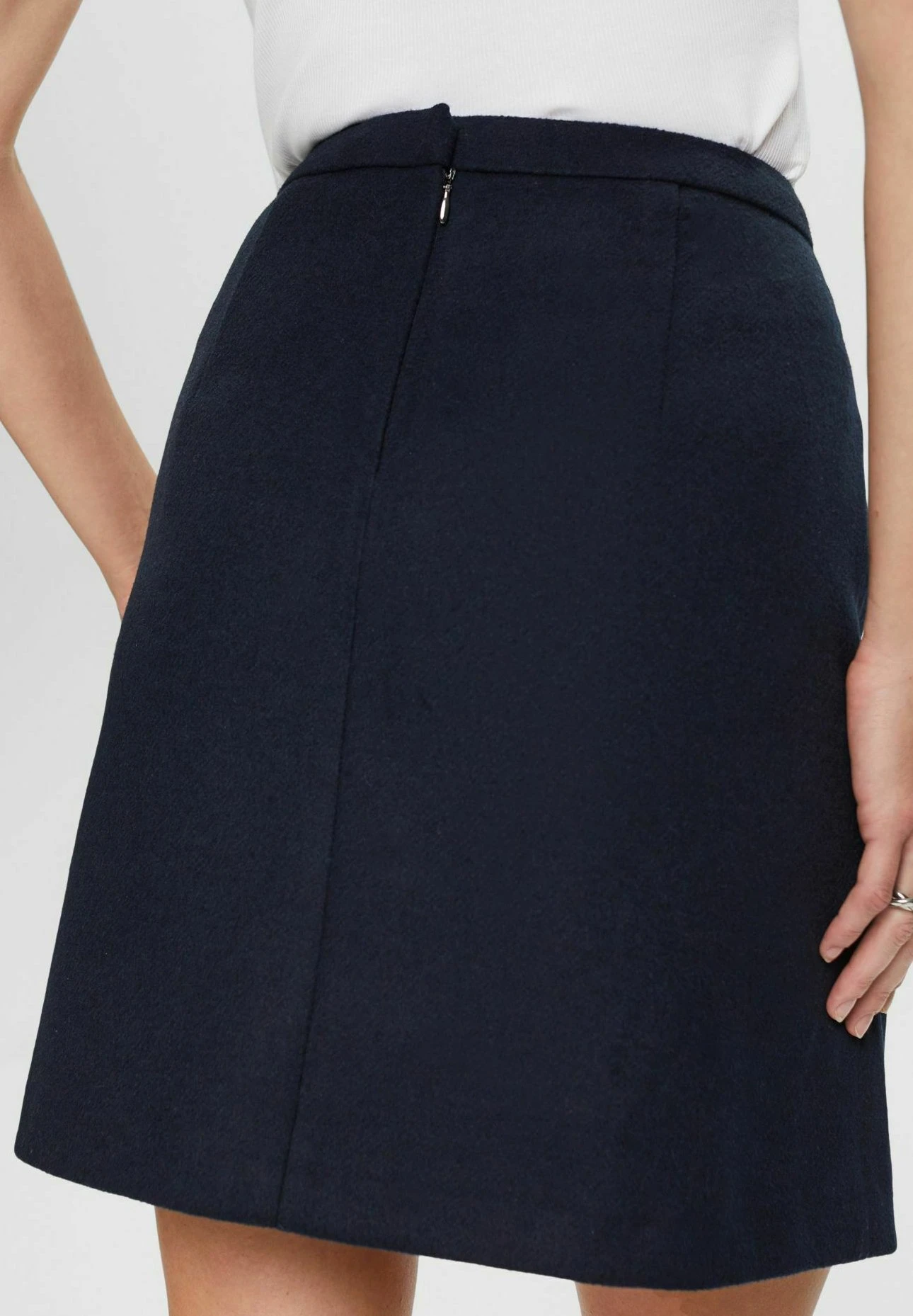 ESPRIT Regular Fit - A-Lijn Rok - Navy 5 ESPRIT Regular Fit - A-Lijn Rok - Navy - Afbeelding 5