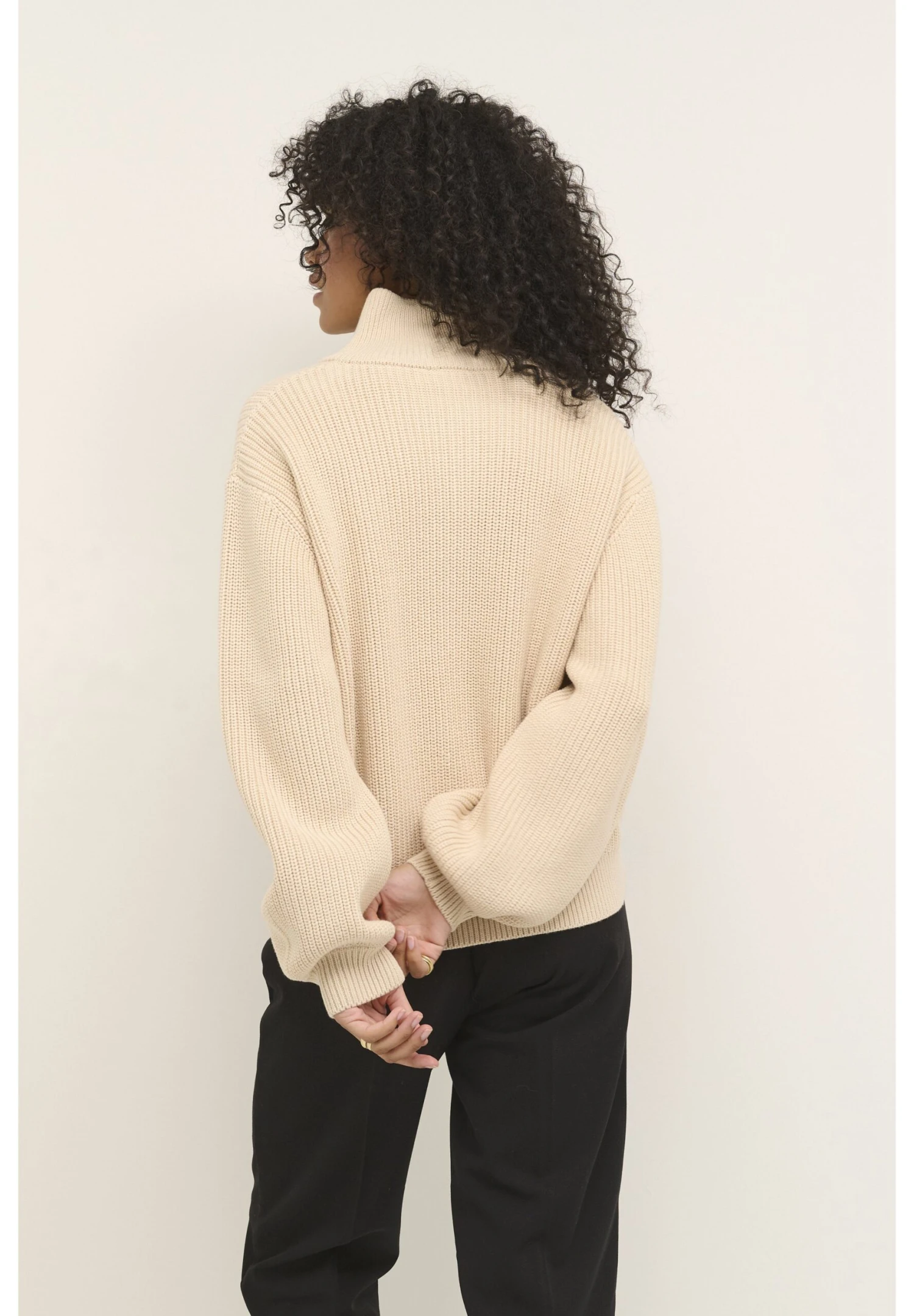 Kaffe Trui - Sand Dollar 2 Kaffe Trui - Sand Dollar - Afbeelding 2