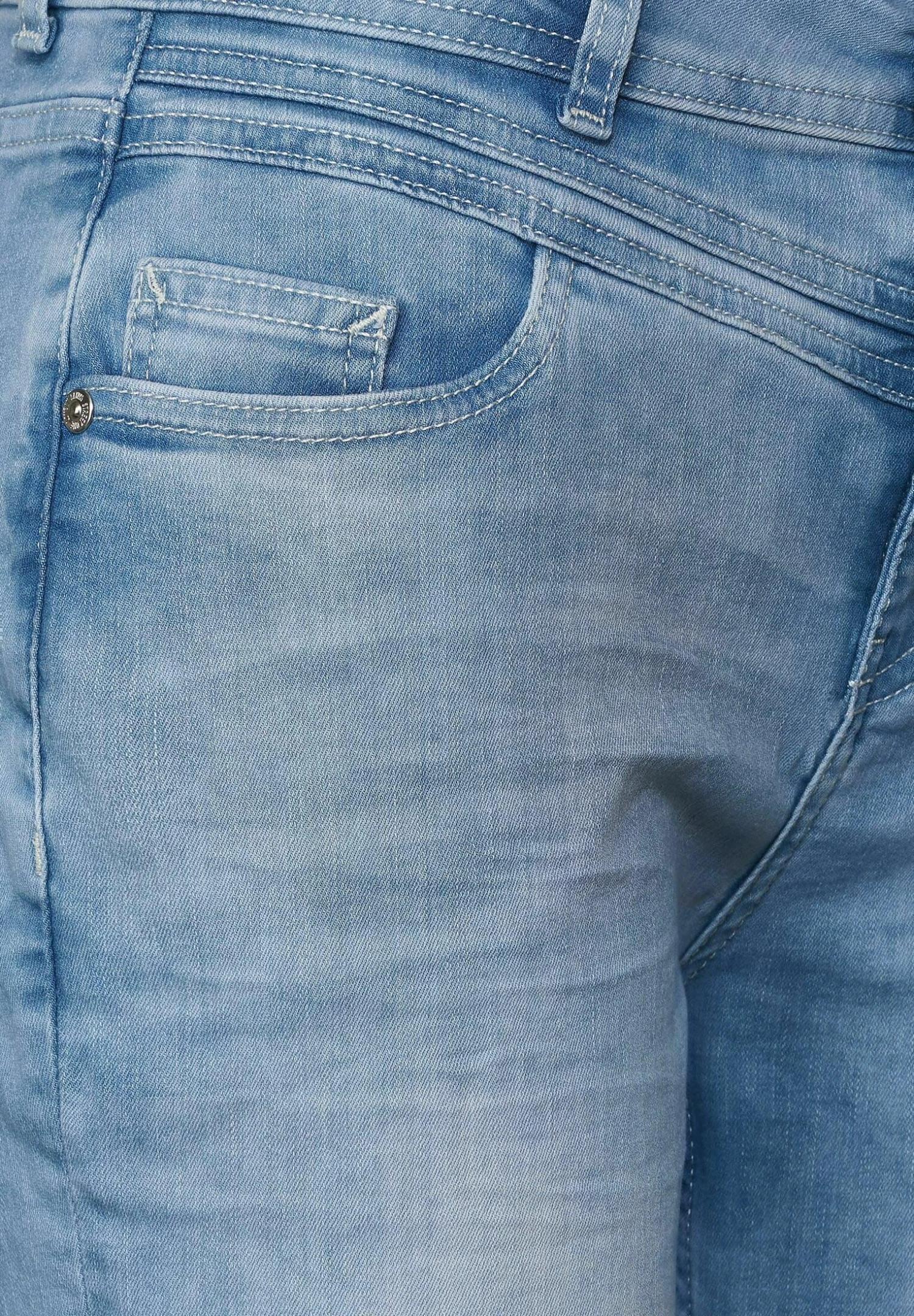 STREET ONE Slim Fit Jeans - Blau 5 STREET ONE Slim Fit Jeans - Blau - Afbeelding 5