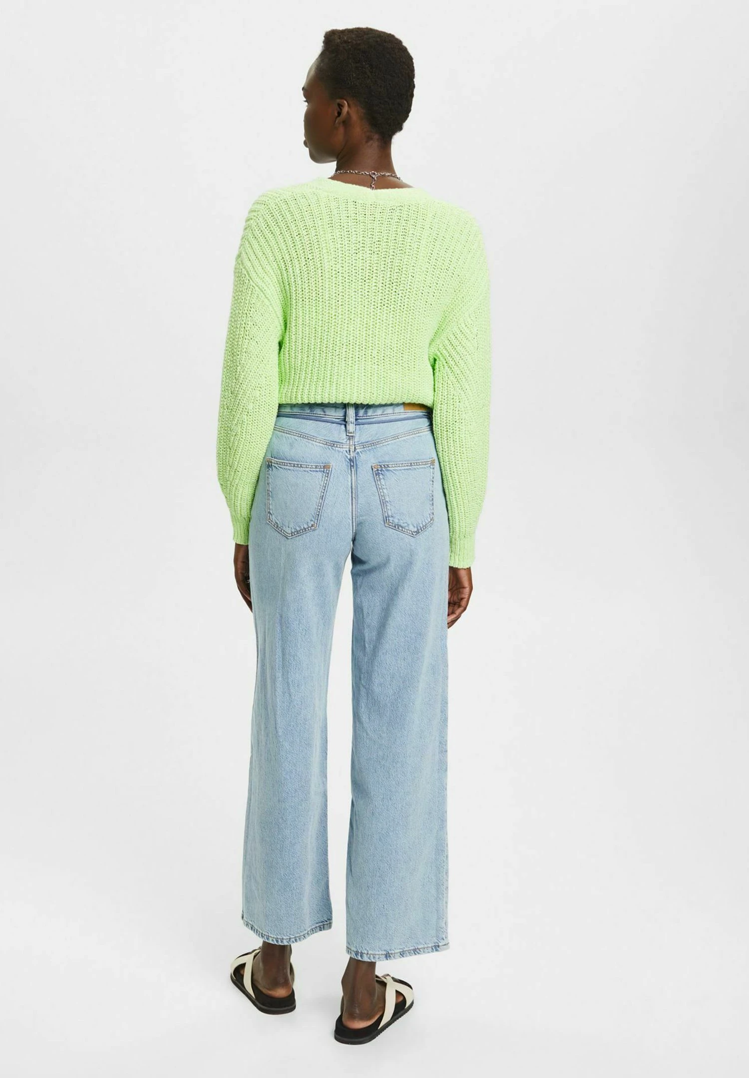 Edc By Esprit Flared Jeans - Blue Light Washed 3 Edc By Esprit Flared Jeans - Blue Light Washed - Afbeelding 3