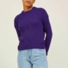 JJXX Jjember Fluffy Crew Neck- Trui - Acai