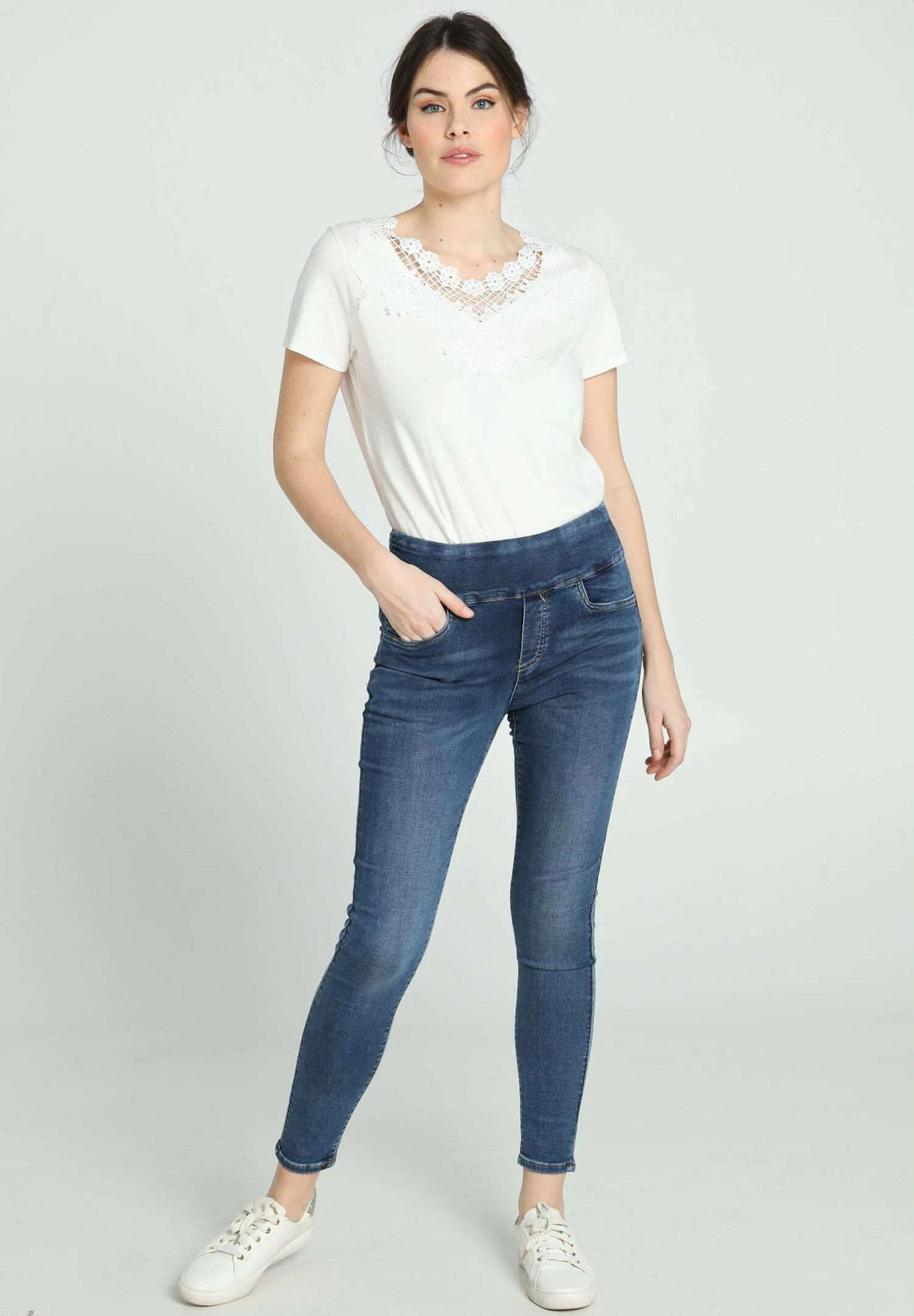 Slim Fit Jeans - Denim 5 Slim Fit Jeans - Denim - Afbeelding 5