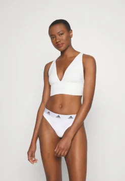 Adidas Sportswear Thong - String - Black/White/Lilac