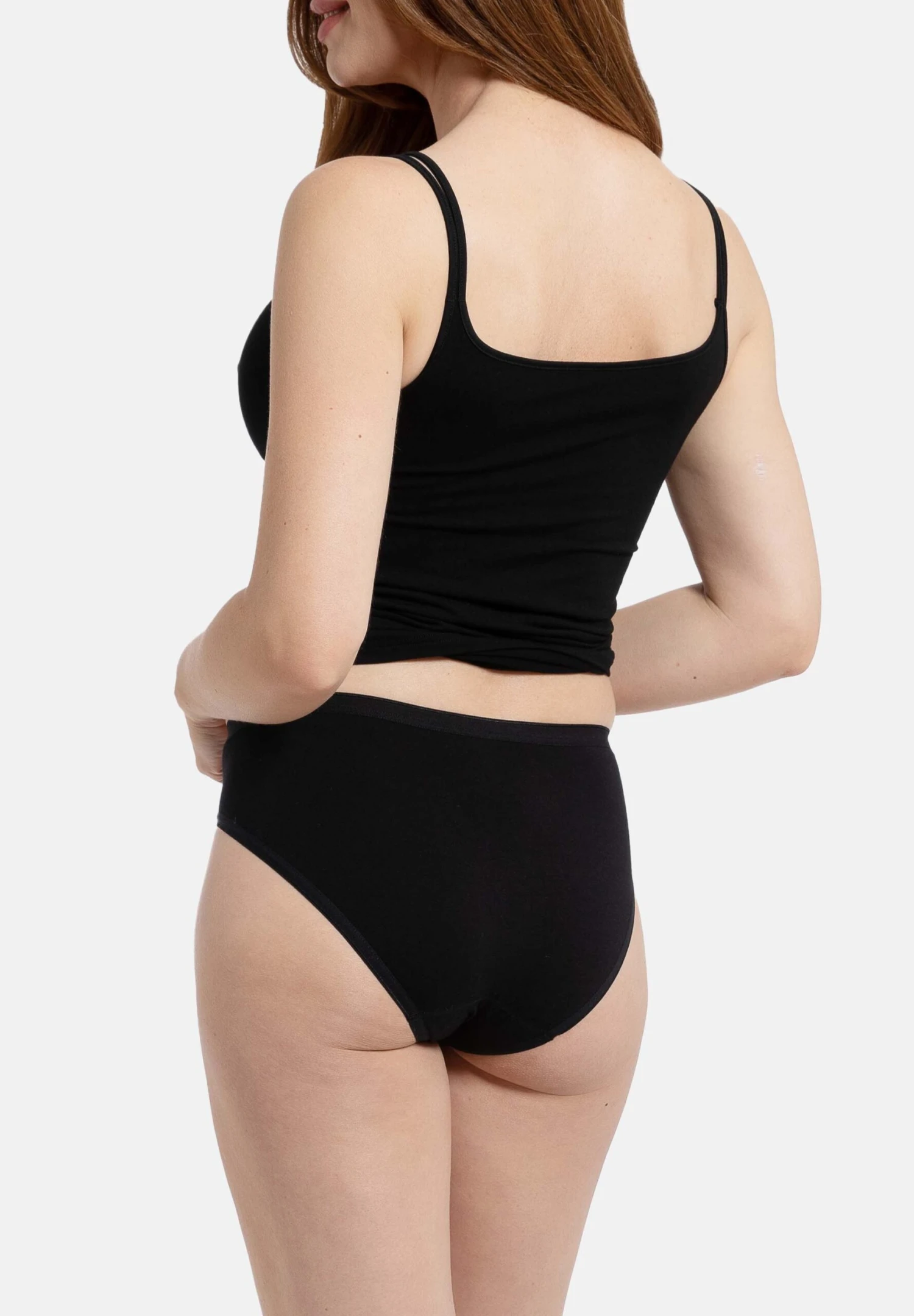 Speidel Spaghetti-Träger-Top 3Er-Pack Bambus - Hemd - Schwarz 3 Speidel Spaghetti-Träger-Top 3Er-Pack Bambus - Hemd - Schwarz - Afbeelding 3