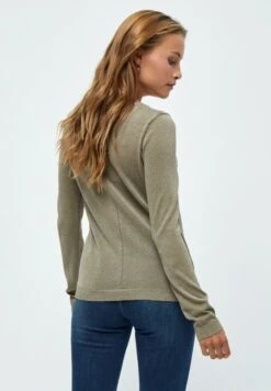 Minus New Laura - Vest - Wood Smoke Lurex -ESPRIT Winkel bc868101ed794ac2b7bc0d55d4fd711a